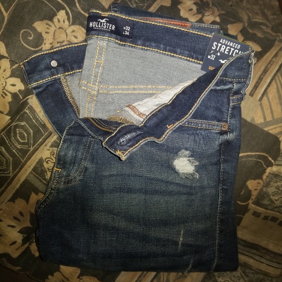 hollister advanced stretch super skinny jeans